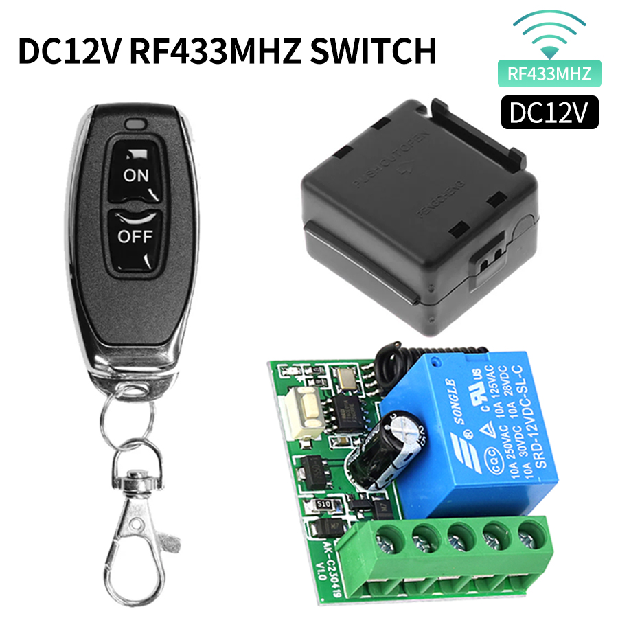 Ir Remote Module - 433MHz DIY Wireless Switch DC12V Switch