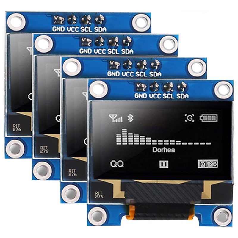 Ssd1306 - A37T-4Pcs 0.96 Inch OLED Display Module