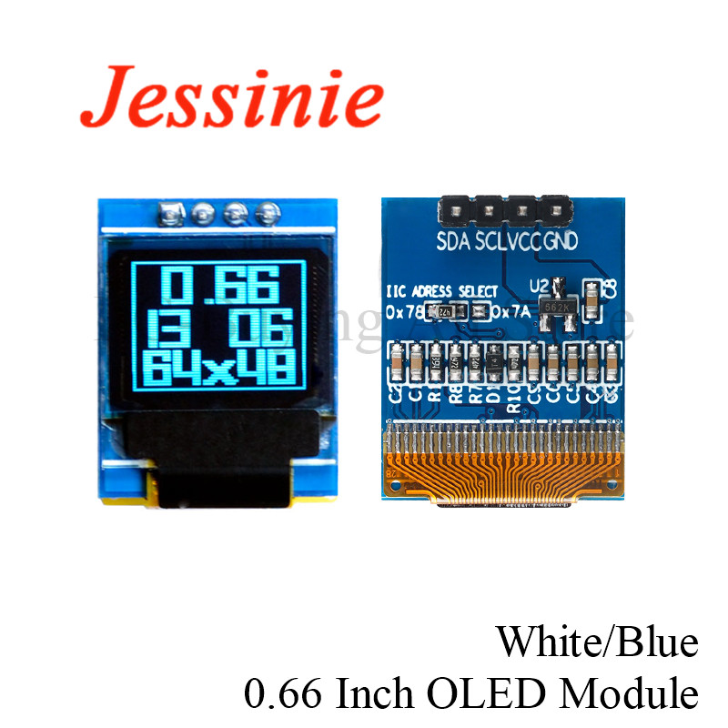 0.66 inch OLED LCD Dispaly Mod - Ssd1306 评论和价格