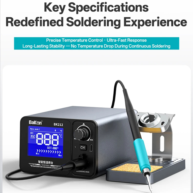 Bakon BK212 Smart Soldering St - Soldering Iron Temperature Probe 评论和价格