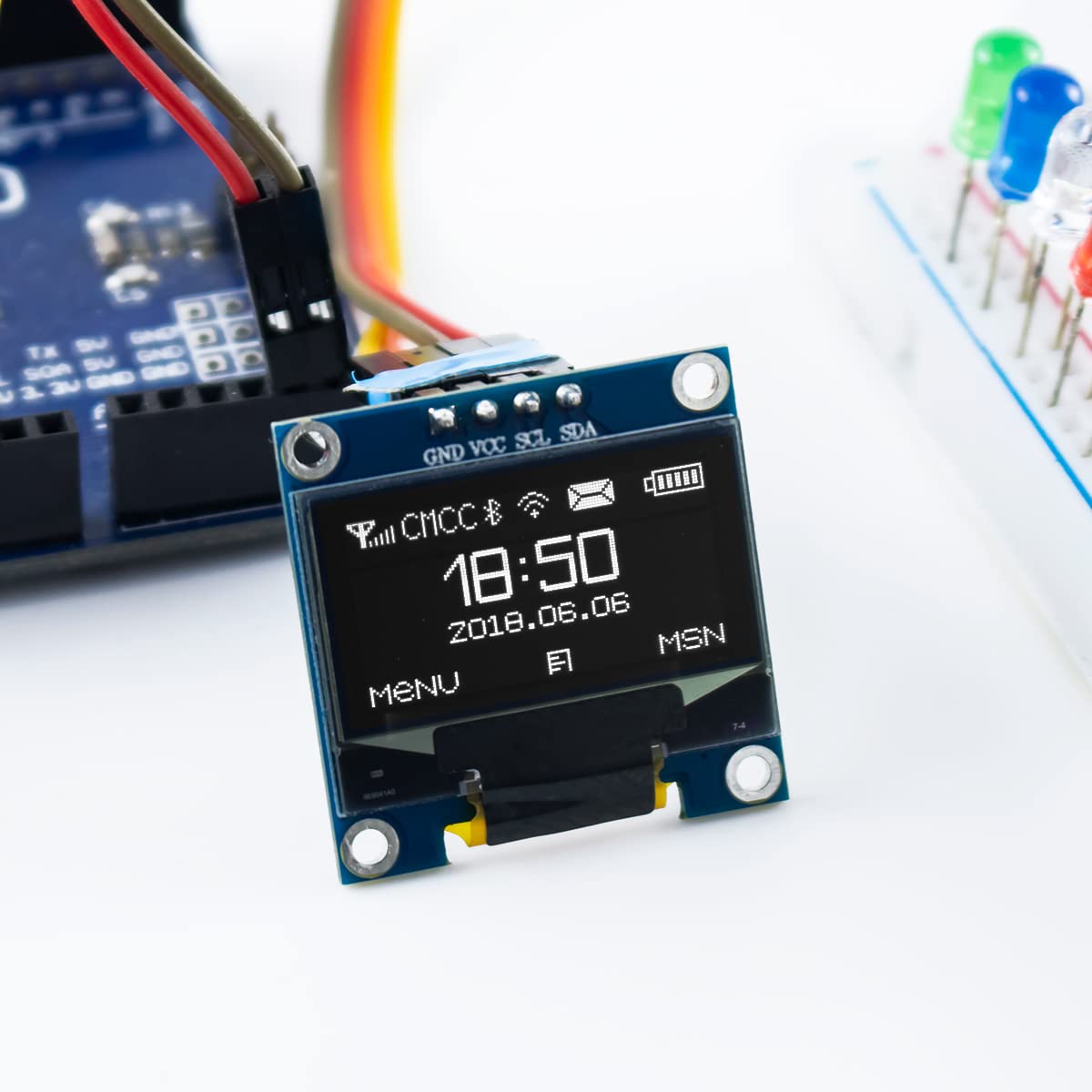 0.96 Inch OLED I2C IIC Display - Ssd1306 评论和价格