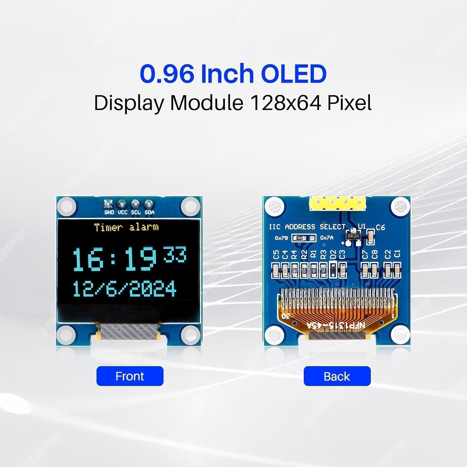 3PCS 0.96 Inch OLED Display Sc - Ssd1306 评论和价格