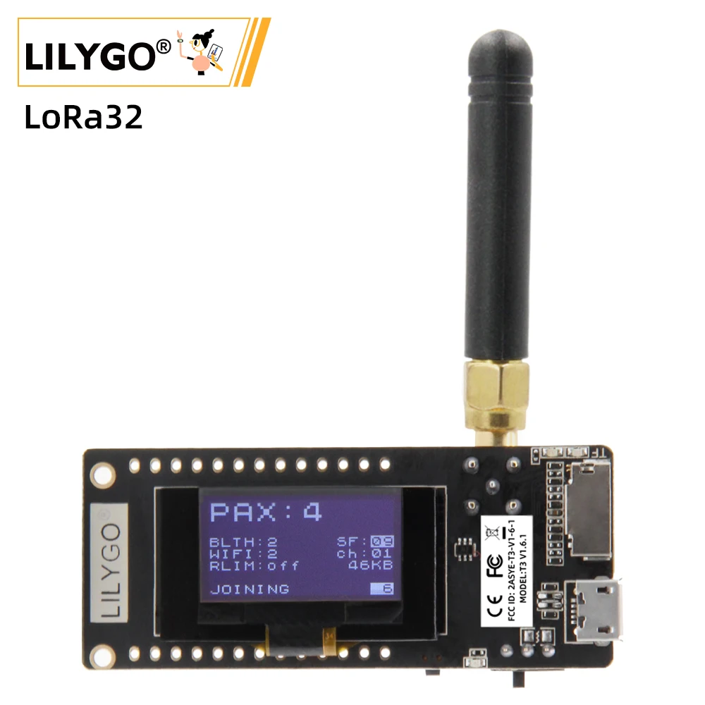 LILYGO® TTGO LoRa32 V2.1_1.6 V - Sd Card Module 评论和价格