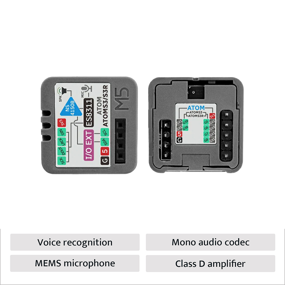 M5Stack Atomic Voice Base ES83 - Microphone Module 评论和价格