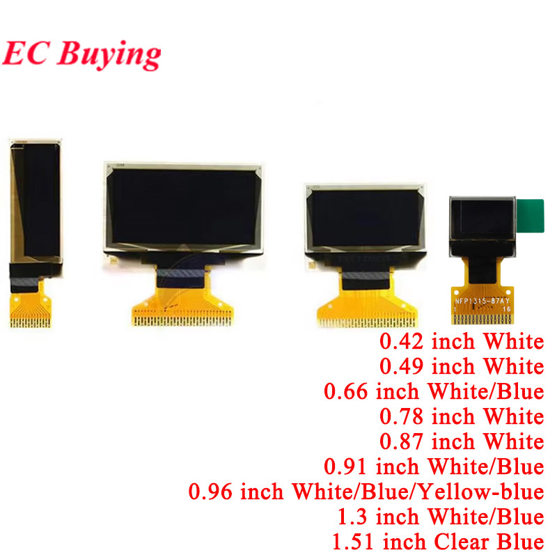 OLED Display LCD 0.42 0.49 0.6 - Oled Display 0.96 评论和价格