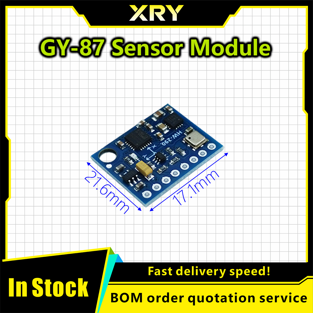 XRY GY-87 10DOF IMU Sensor Mod - Mpu6050 评论和价格