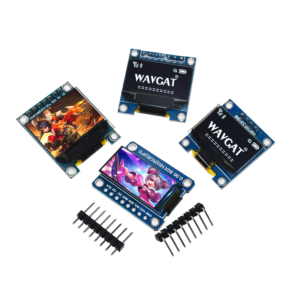 White Yellow Blue Color 4Pin 7 - Oled Display 0.96 评论和价格