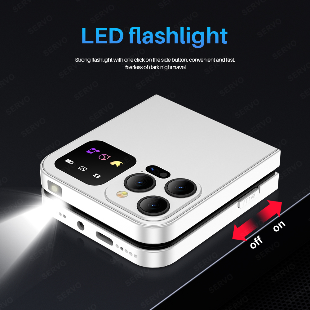 SERVO A50 PRO Flip Mobile Phon - Tft Display 2.4 评论和价格