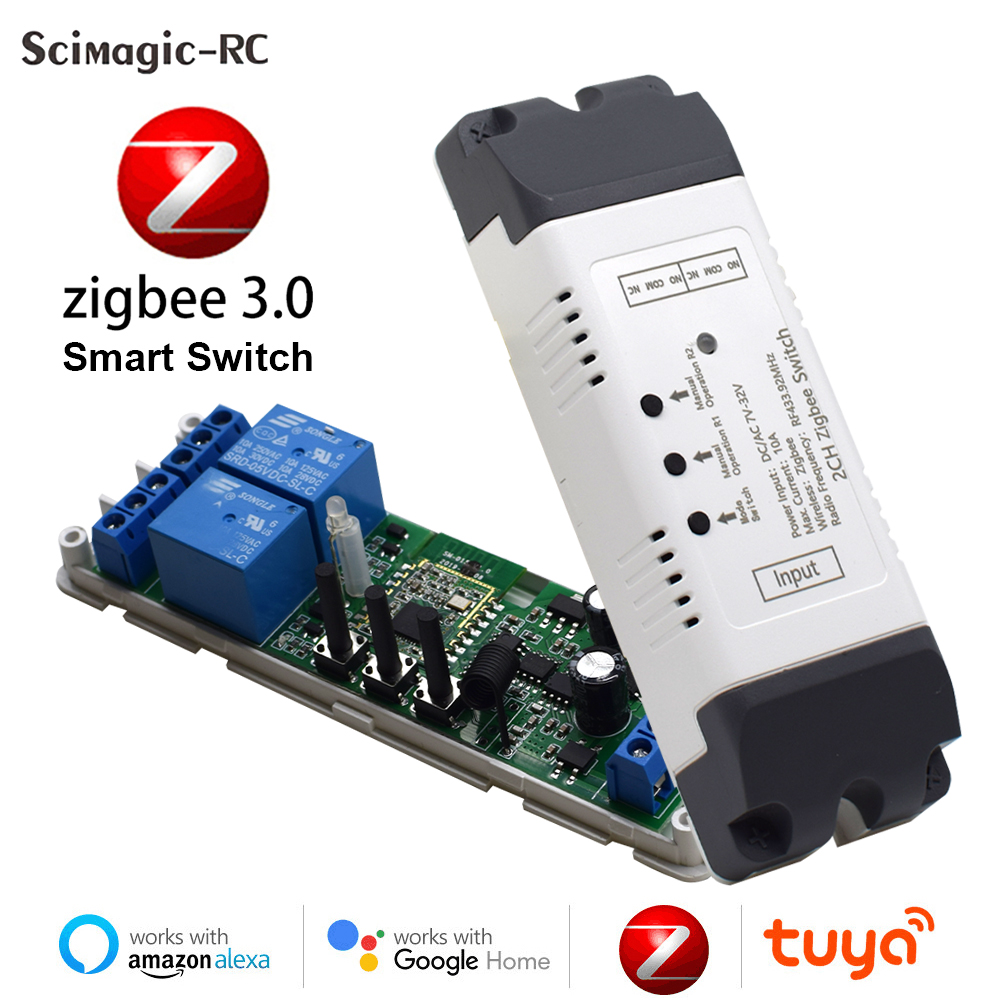 Tuya Zigbee Remote Control Sma - Relay Module 4 Channel 评论和价格