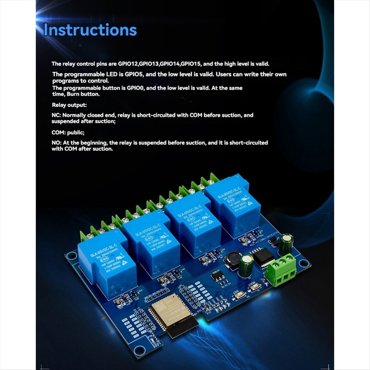 (AD11] 4 Channel Relay Module  - Relay Module 4 Channel 评论和价格