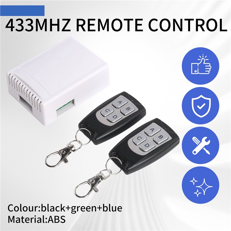 BHTS-Universal Wireless Remote - Relay Module 4 Channel 评论和价格