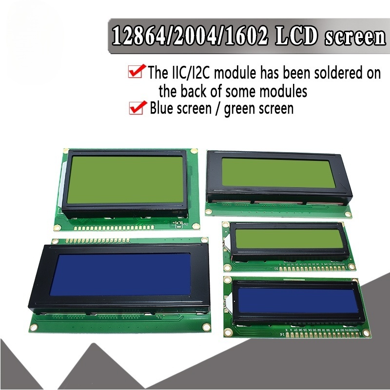 LCD 1602 2004 Module Blue Gree - Lcd 1602 评论和价格