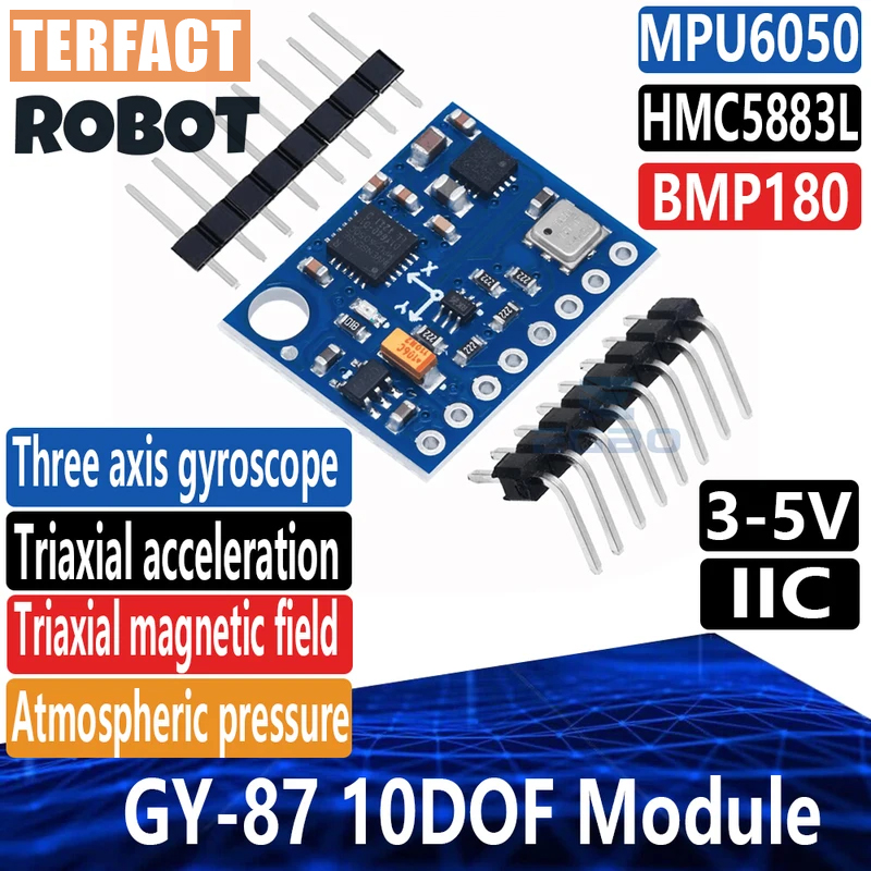 1~5PCS GY-87 10DOF Module MPU6 - Mpu6050 评论和价格