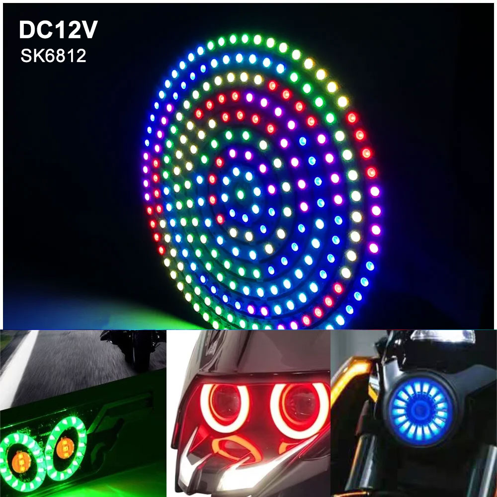 DC5V 12V WS2812B SK6812 Luces  - Ws2812B Strip 5V 评论和价格